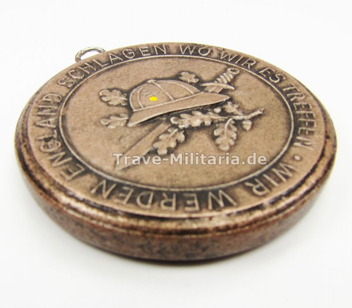 Reservistika Porzellan-Medaille Meissen Afrika-Feldzug | Archiv | Trave ...