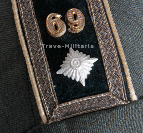 Wehrmacht Feldbluse Feldwebel Infanterie Regiment 69 Hamburg Schützen