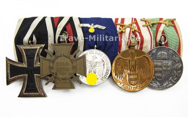 5er Ordenspange Mit 5er Feldspange Archiv Trave Militaria Orden