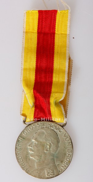 Baden Silberne Verdienstmedaille Friedrich II. 1908