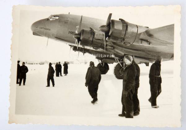 Foto Ju 90 Preußen als Truppentransporter vor Leningrad