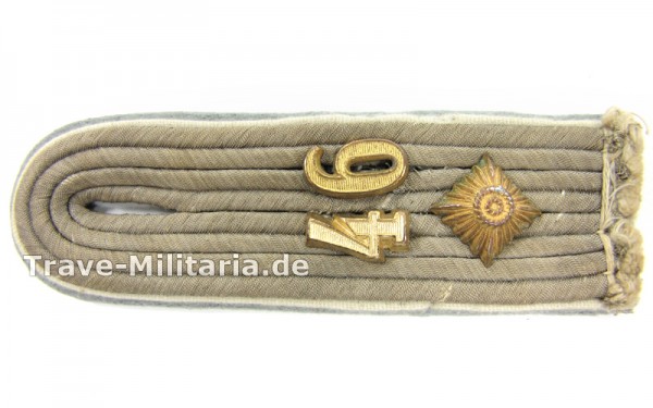 Schulterklappe Infanterie-Regiment 46 Oberleuntnant der Reserve