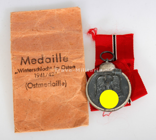 Medaille Winterschlacht im Osten 1941/42 mit Tüte