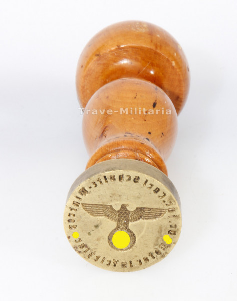 Stempel Notar in Fritzlar D. Jur. Carl Schmitz-Winterloh