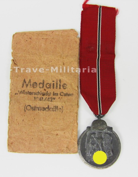 Medaille Winterschlacht im Osten mit Verleihtüte Wallpach