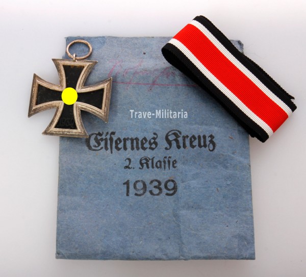 Eisernes Kreuz 2. Klasse mit Verleihungstüte