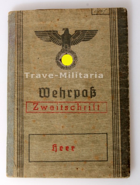 Wehrpass Heeres-Flak.Artillerie Abteilung (mot) 278