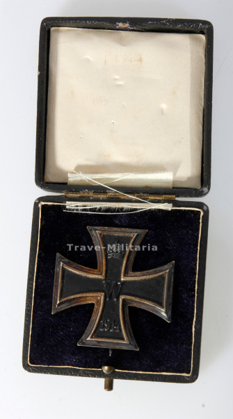 Eisernes Kreuz 1. Klasse 1914 im Etui