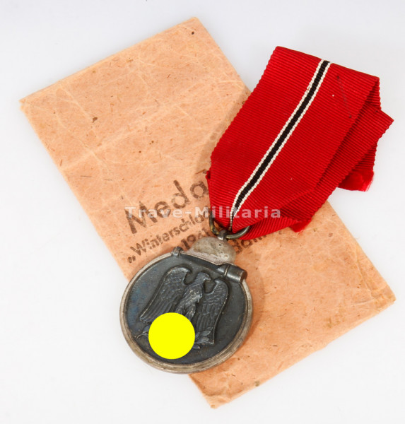 Medaille Winterschlacht im Osten 1941/42 mit Tüte