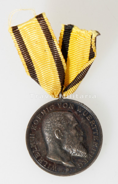 Württemberg Silberne Militärverdienstmedaille 1892