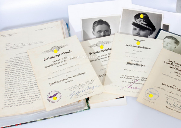 Papiernachlass Hans-Joachim Raetz Kriegsberichter der Luftwaffe