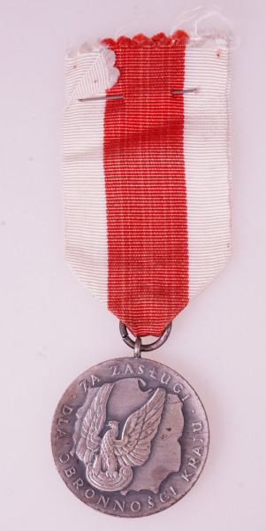 Polen "Für Verdienste um die Landesverteidigung" Medaille Silber