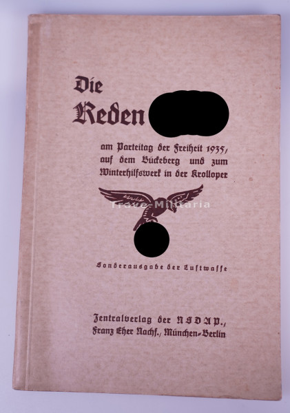 "Die Reden Hitlers am Parteitag der Freiheit 1935..."