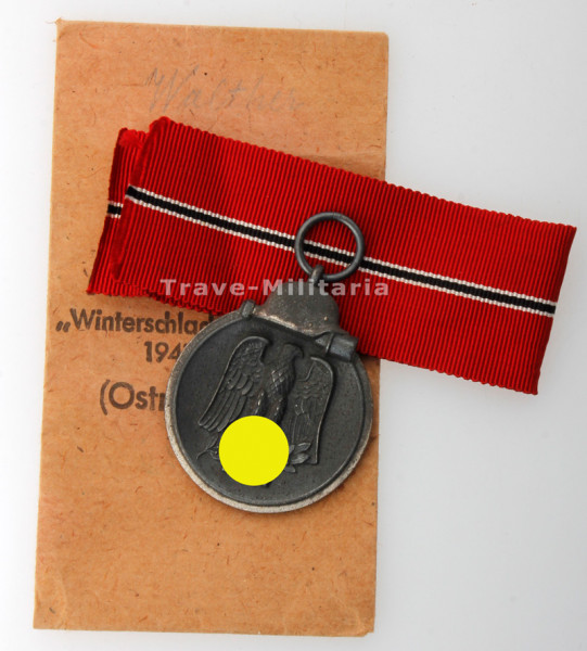 Medaille Winterschlacht im Osten 1941/42 mit Tüte