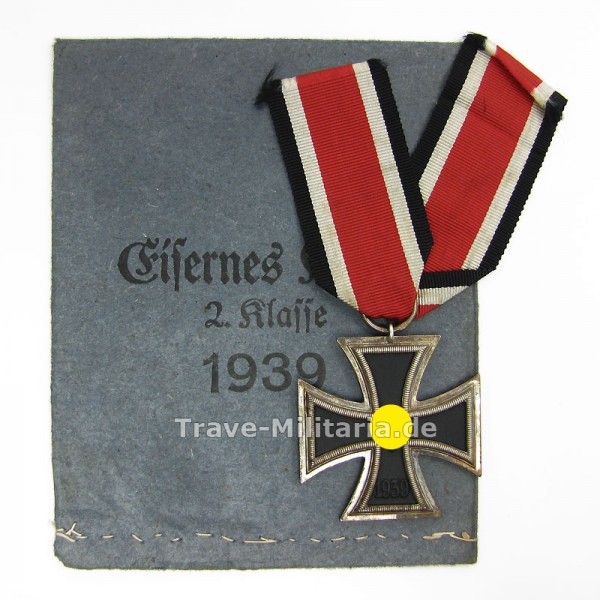 Eisernes Kreuz 2. Klasse mit Verleihtüte Gottlieb & Wagner