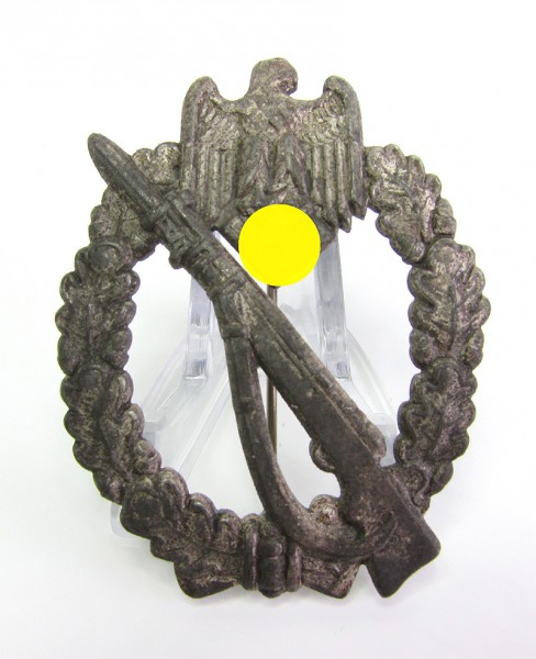 Infanteriesturmabzeichen in Silber massiv Hersteller JFS