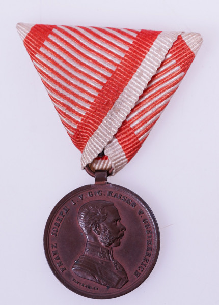 Österreich-Ungarn Tapferkeitsmedaille in Bronze Franz Joseph