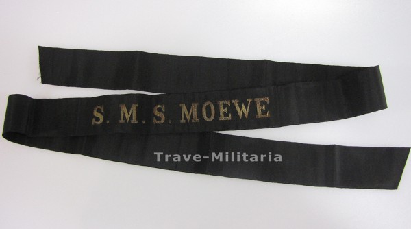 Kaiserliche Marine Mützenband S.M.S. Moewe