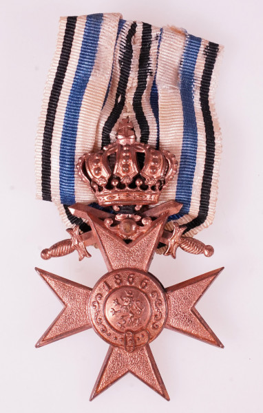 Bayern Militärverdienstkreuz 3. Klasse mit Krone und Schwertern