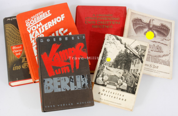 Konvolut Bücher Propaganda Großdeutsches Reich