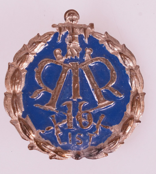 Bayer.Reserve-Infanterie-Regiment 16. "List" Abzeichen für Regimentsangehörige