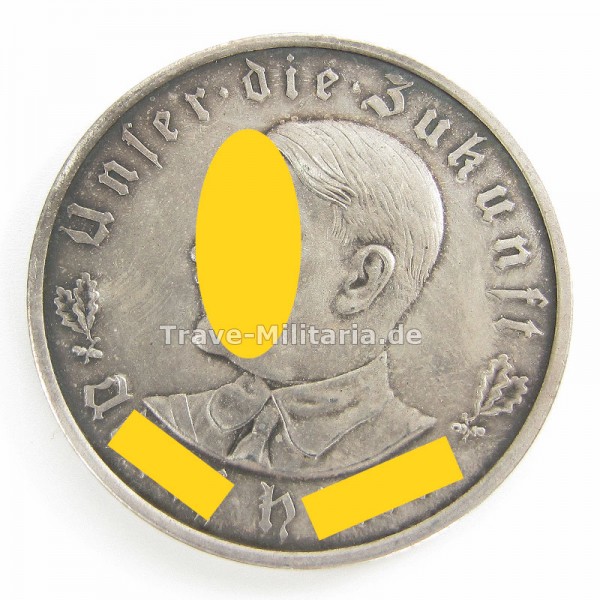 Medaille Adolf Hitler-Unser die Zukunft-1935