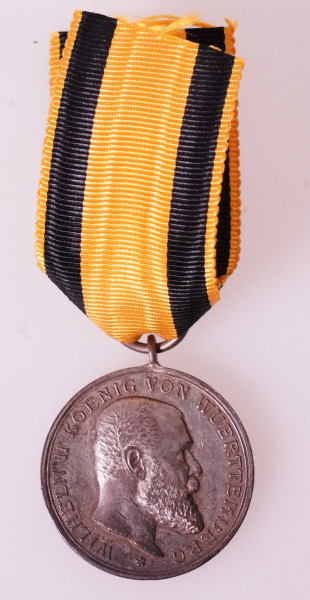 Württemberg Silberne Militärverdienstmedaille 1892