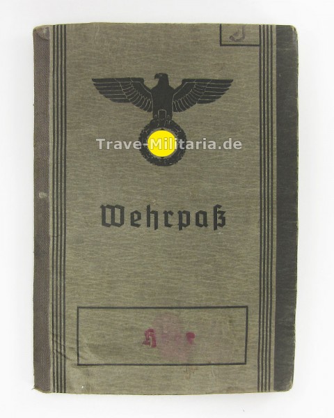 Wehrpass I.R. 202 Gefallen Woronesch 1942