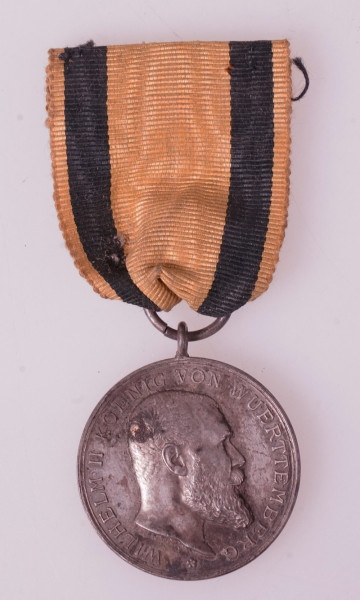 Württemberg Silberne Militärverdienstmedaille 1892