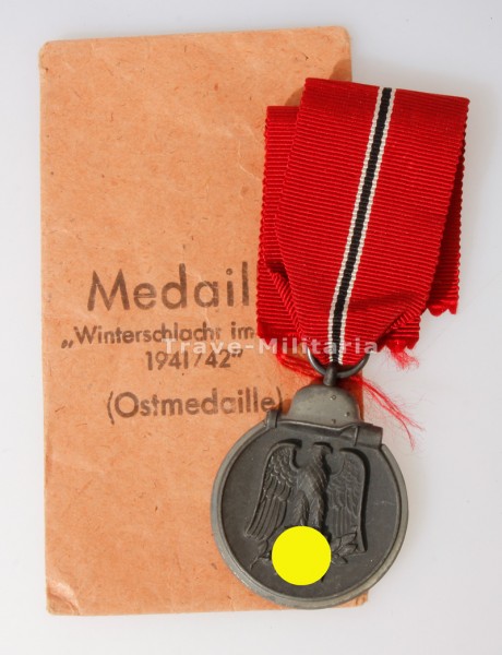 Medaille Winterschlacht im Osten 1941/42 mit Tüte