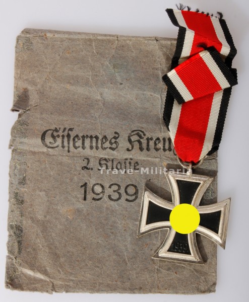 Eisernes Kreuz 2. Klasse mit Verleihungstüte