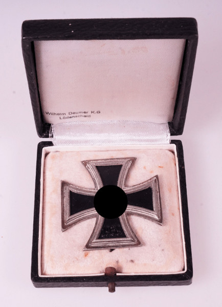 Eisernes Kreuz 1. Klasse 1939 im Etui