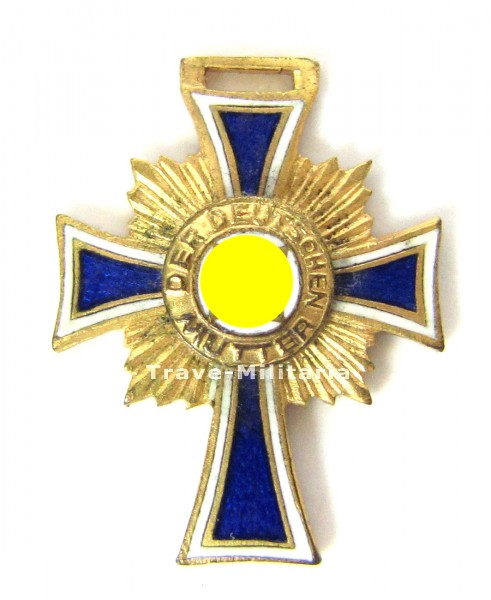 Miniatur Ehrenkreuz der Deutschen Mutter in Gold