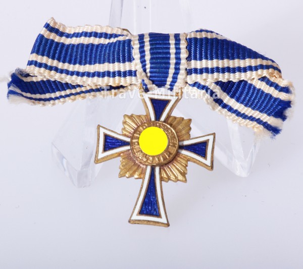 Miniatur Ehrenkreuz der Deutschen Mutter in Gold