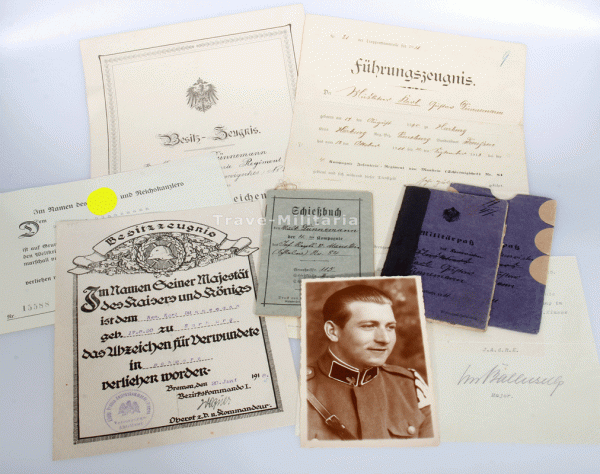 Urkundengruppe Dünnemann I.R. 84 und Res.Inf.Regt. 212