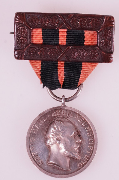 Württemberg Medaille der König-Karl-Jubiläumsstiftung