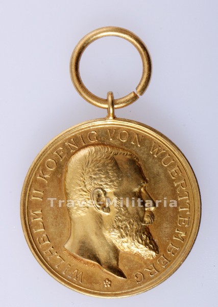 Württemberg goldene Militärverdienstmedaille von 1892