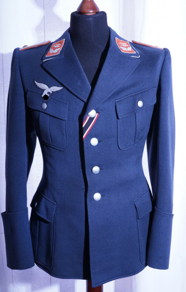 Uniform Fliegerbluse Luftwaffe Luft - Nachrichten Oberleutnant