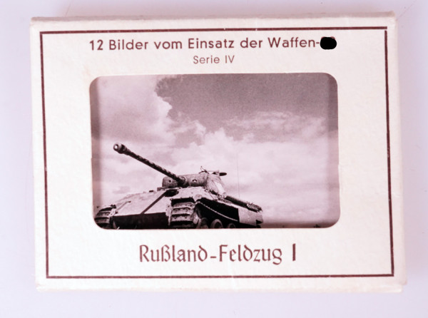 Bilderserie "Einsatz der Waffen-SS" Serie IV - "Rußland-Feldzug I"