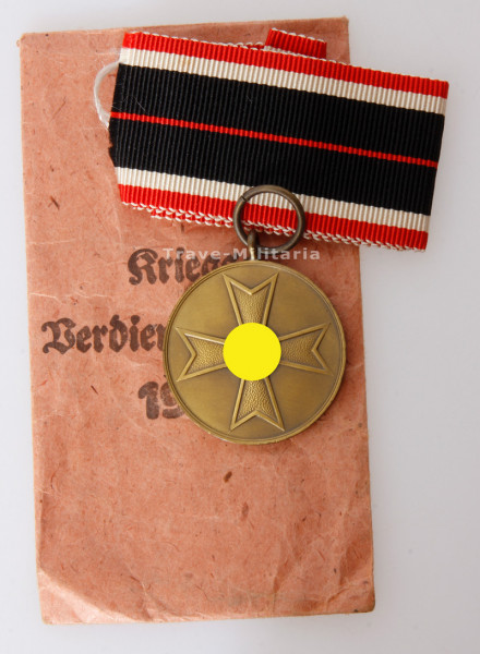 Kriegsverdienstmedaille 1939 mit Tüte