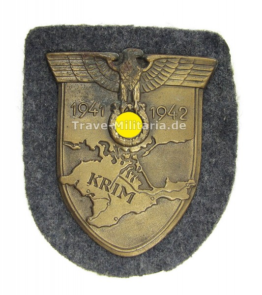 Krimschild auf Luftwaffenstoff