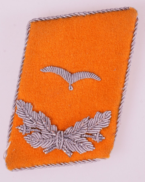 Luftwaffe Einzelkragenspiegel Leutnant fliegende Truppe