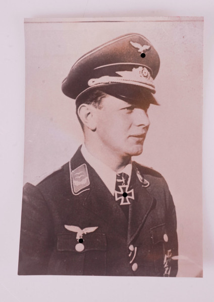 Pressefoto Oberleutnant Priller