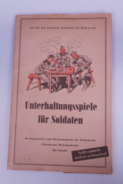 Unterhaltungsspiele für Soldaten