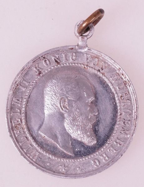 Medaille Wilhelm II. König von Württemberg Manöver 1912