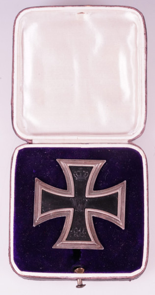 Eisernes Kreuz 1. Klasse 1914 im Etui