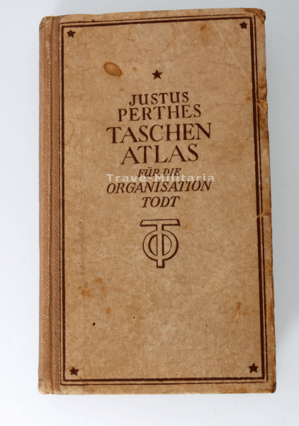 Taschenatlas für die Organisation Todt 1944