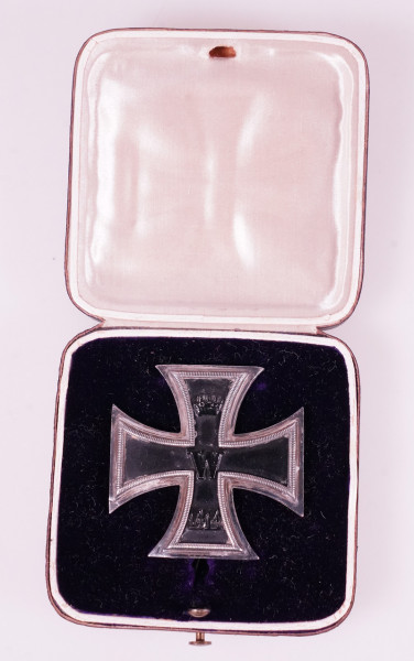 Eisernes Kreuz I. Klasse 1914 im Etui