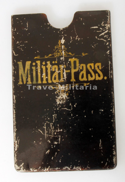 Schutzhülle Militär-Pass aus Metall