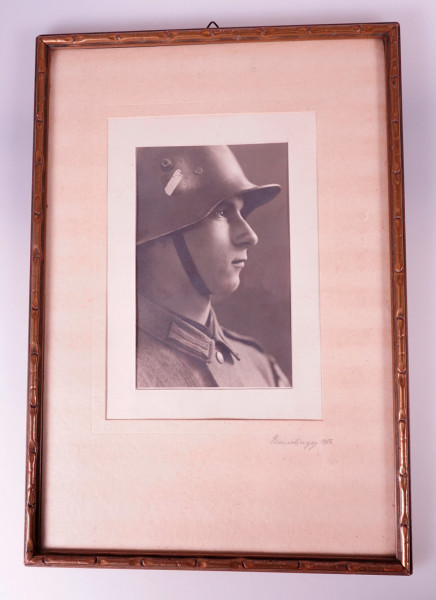 Portraitfoto Soldat Wehrmacht